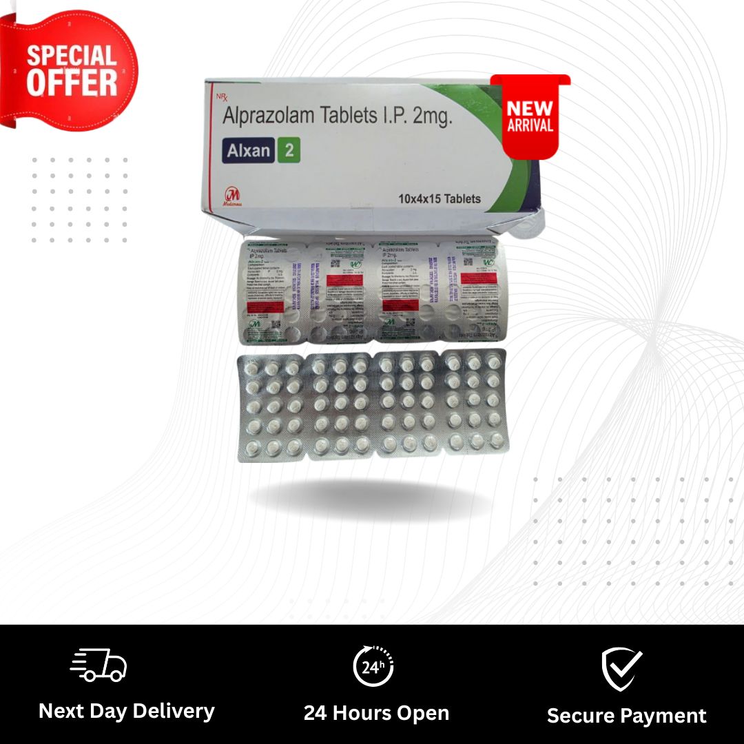 Alprazolam 2mg Xanax next day delivery